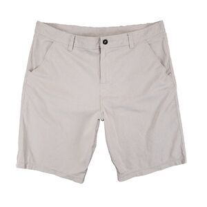 Prana Men's Light Gray Classic Chino Shorts